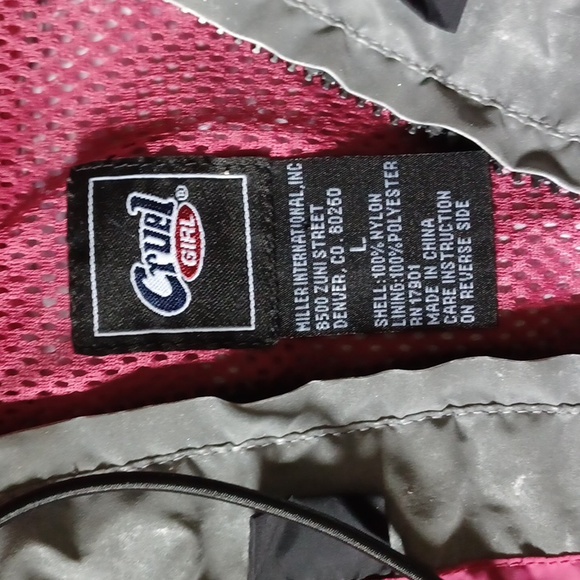 Cruel Girl Nylon Hooded Jacket~Size Large - Picture 3 of 6